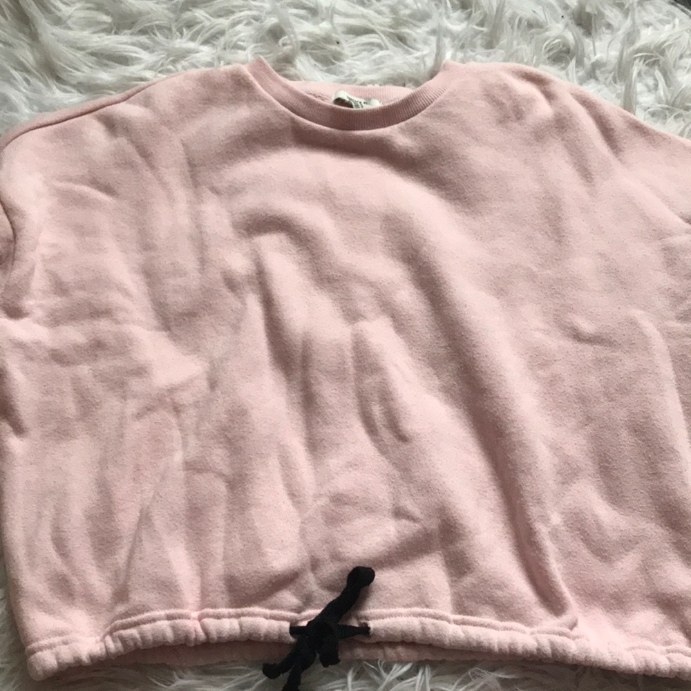 Light pink Forever 21 hoodie.